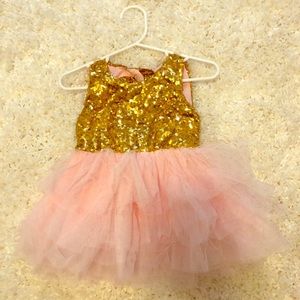 Baby Girl Sequin Tutu Dress
